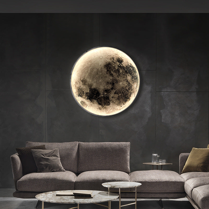 Ampoule céleste | Élégante lampe inspirée de la lune pour les intérieurs modernes