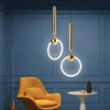 Suspension LED - Design Nordique avec Style Simple - Idéale pour l'Éclairage de la Salle à Manger, de la Cuisine et du Salon