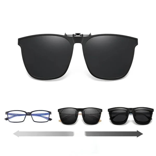 SunGuard | Transformez vos lunettes ordinaires en lunettes de soleil polarisées en une seconde