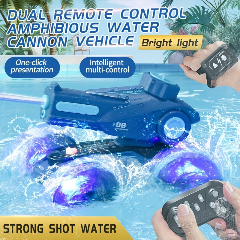 SplashRider Camion RC Amphibie à Canon à Eau – Amusement Éclaboussant