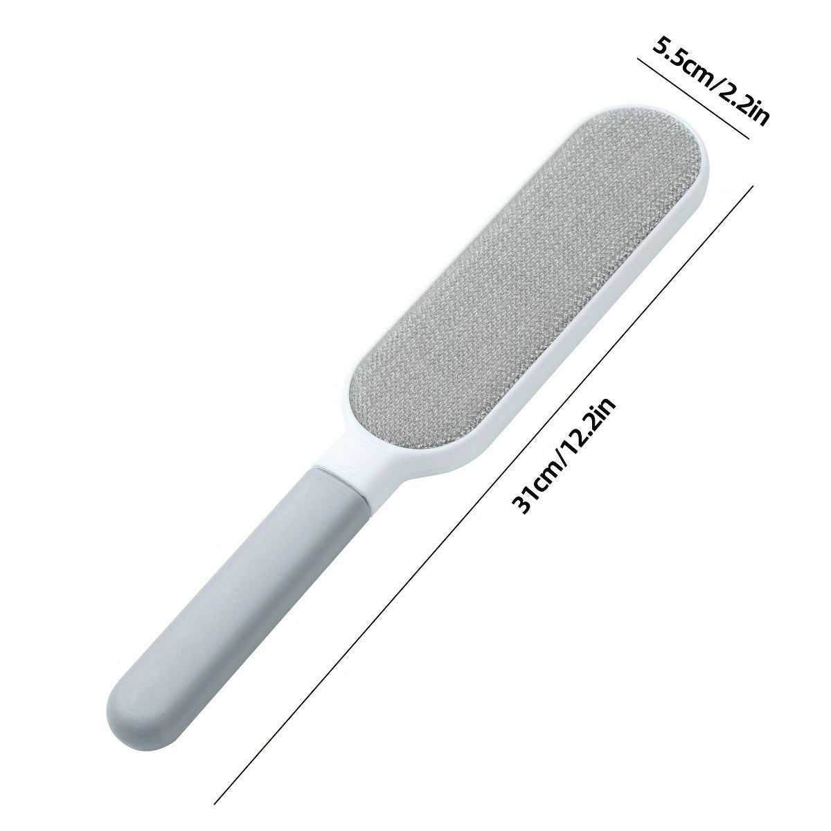 Brosse à Peluches VelvetTouch Luxe | Outil double face pour un enlèvement sans effort des poils d'animaux sur les vêtements, les meubles et les tapis