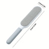 Brosse à Peluches VelvetTouch Luxe | Outil double face pour un enlèvement sans effort des poils d'animaux sur les vêtements, les meubles et les tapis