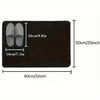 Tapis de Bain en Microfibre Confortable - Pour Luxe et Sécurité