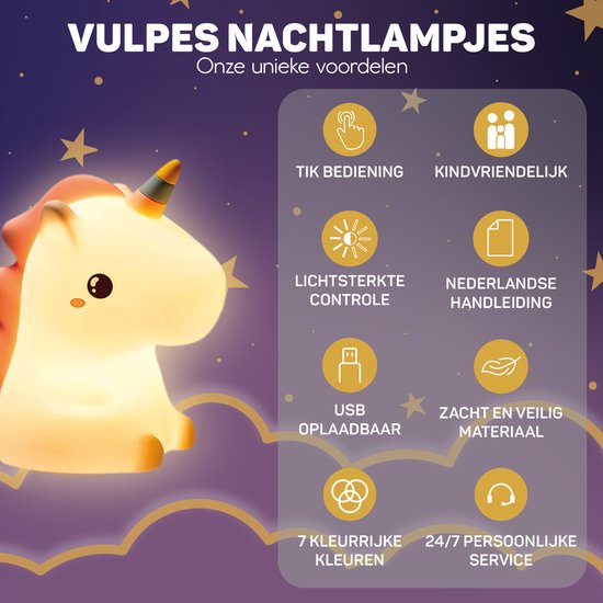 Veilleuse Licorne - DreamCrest