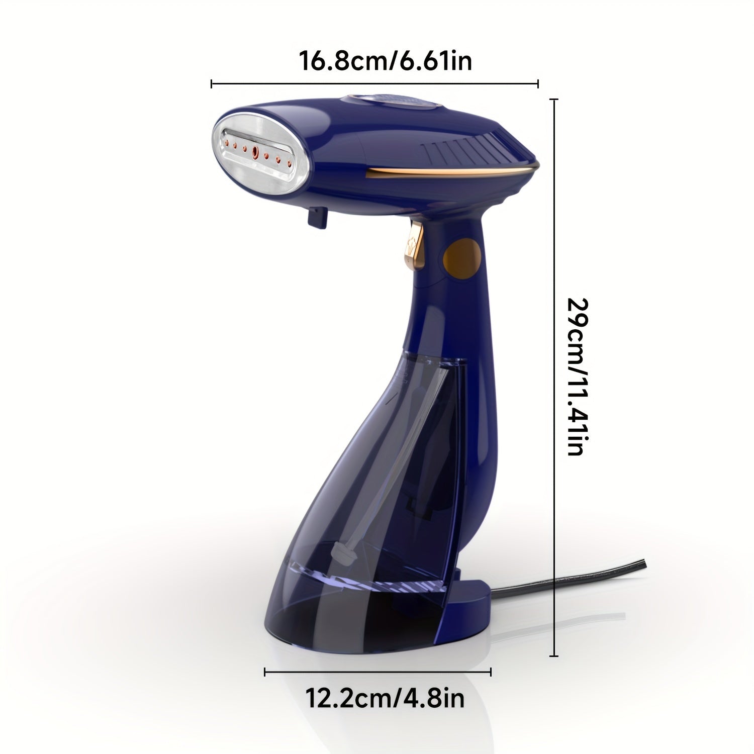 LuxeSteam Elite Steamer à Vêtements Portable | 1500W montée en température rapide, grand réservoir, arrêt automatique pour un retrait des plis sans effort