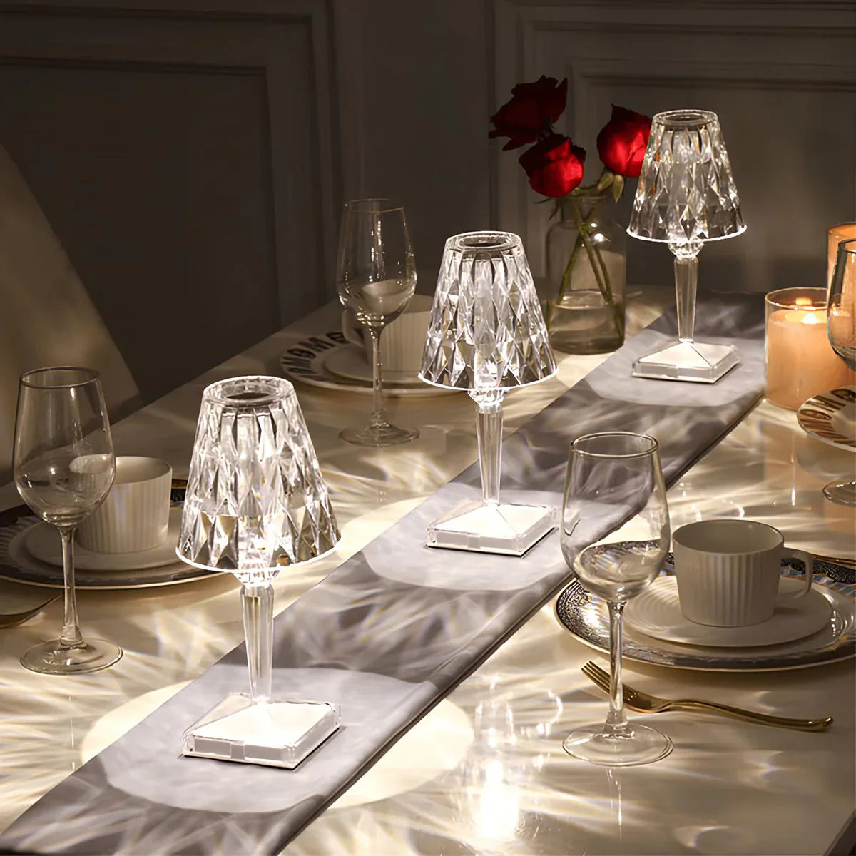 LuxeIllume Lampe de Table Élégante | Une solution d'éclairage sophistiquée pour une ambiance chaleureuse