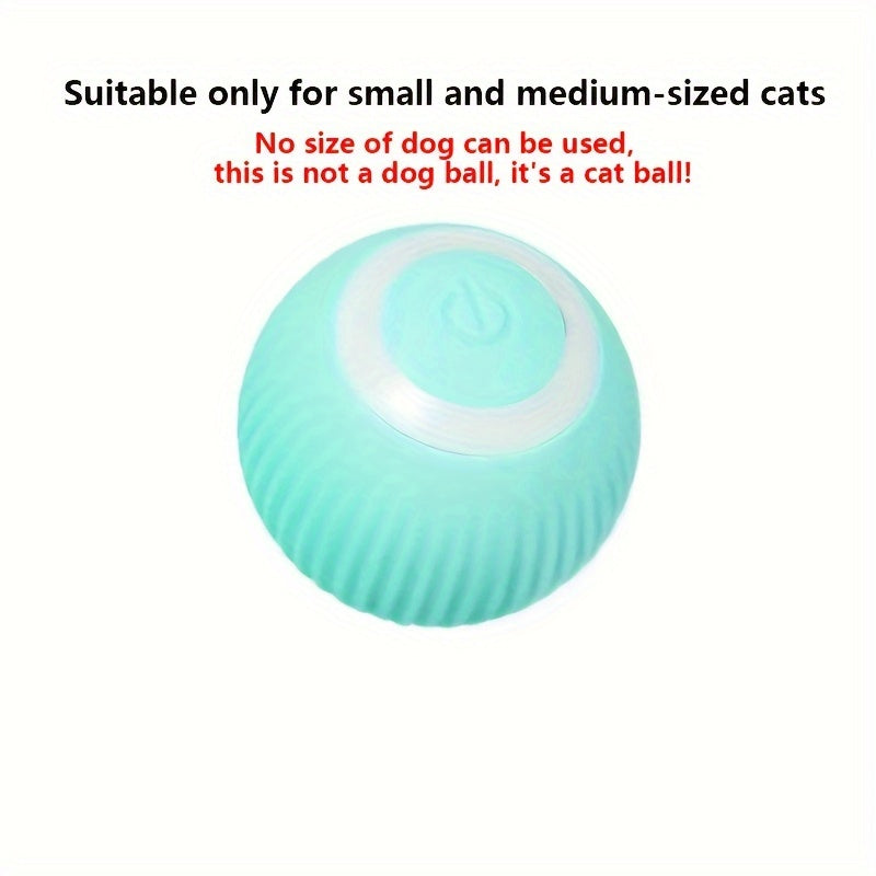 Balle interactive intelligente pour chats - Jouet roulant automatique pour un plaisir interactif