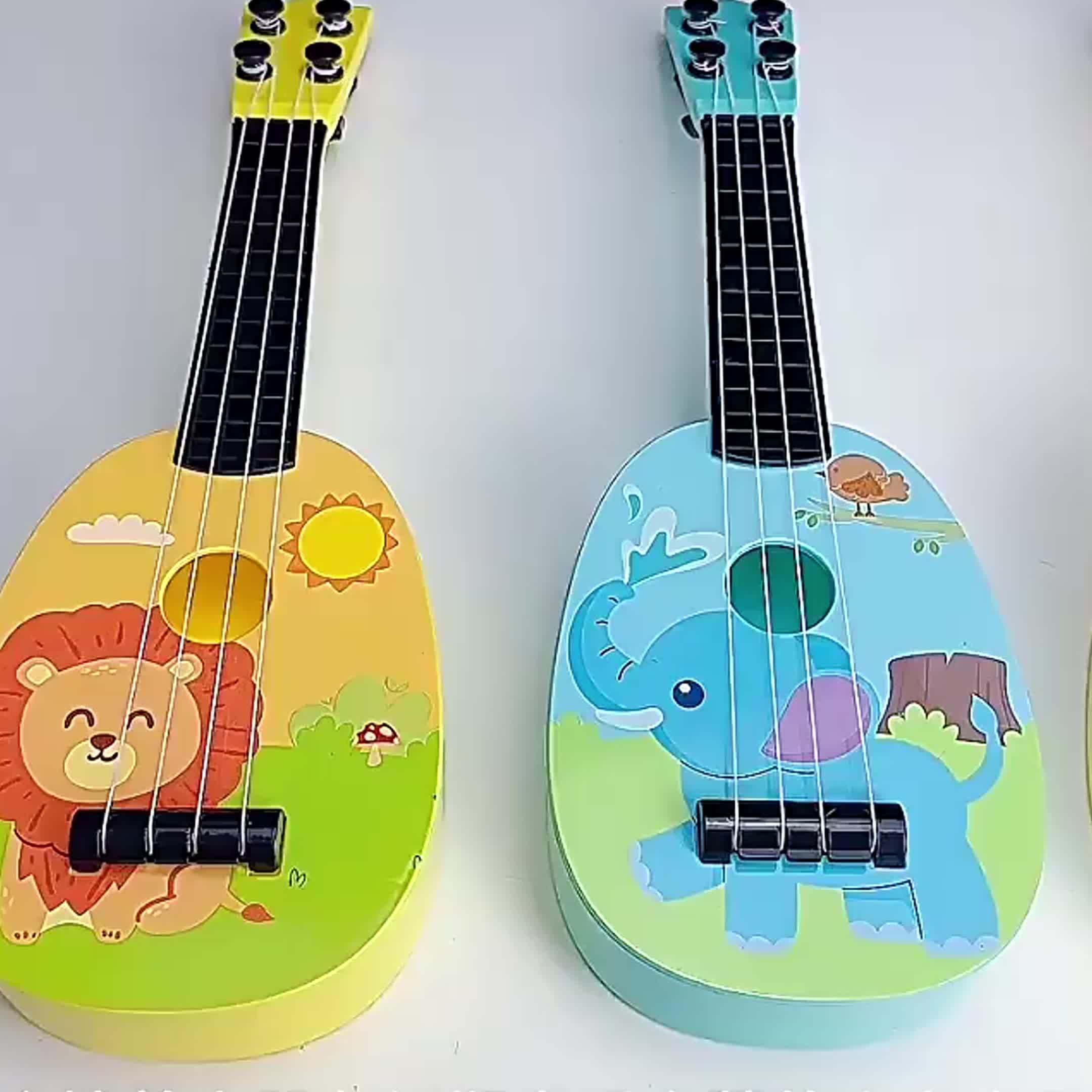 Ukulélé Mignon pour Enfants – Un Instrument de Musique Joyeux et Coloré pour Débutants