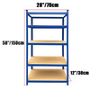 EliteStorage Rayonnage métallique à usage intensif | Une résistance exceptionnelle avec une capacité de 875 kg, parfait pour l'organisation du garage, de l'atelier et du bureau