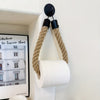 Support de papier toilette en corde de chanvre - Pour des salles de bains élégantes