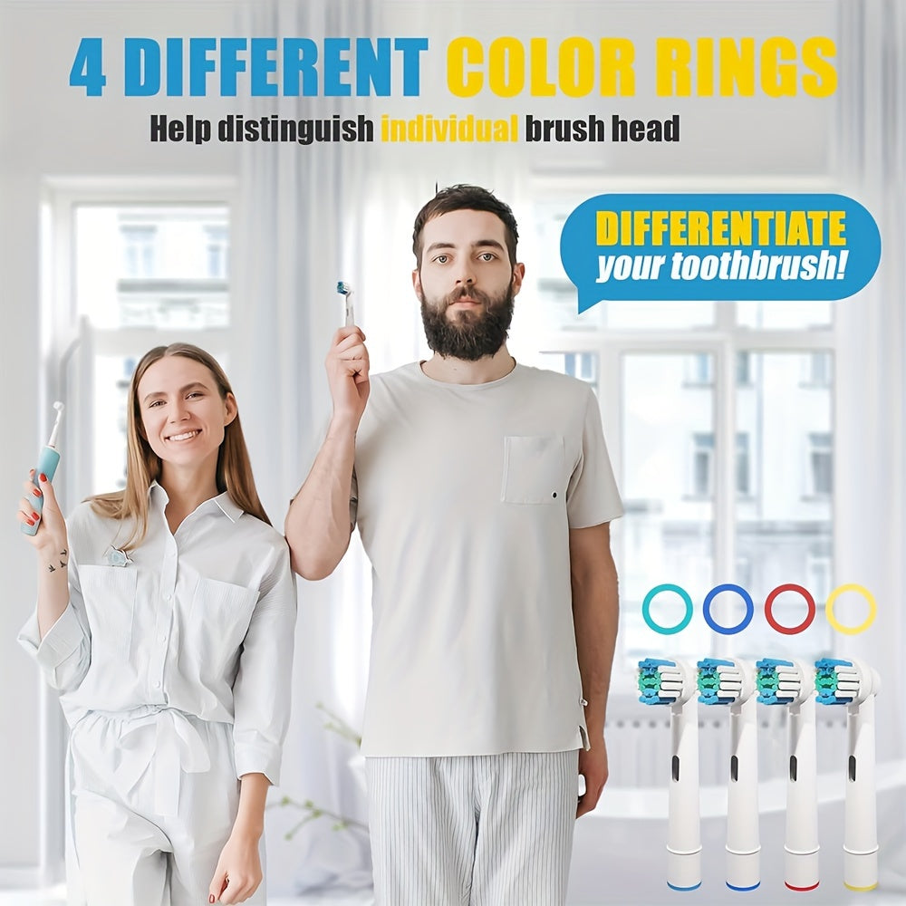16 Têtes de Brosse à Dents de Remplacement – Compatibles avec les Modèles Oral-B et Offrant un Nettoyage Approfondi
