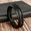 Bracelet en Cuir Ravi - Pour un Look Audacieux et Élégant