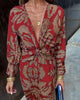Caitlyn | Robe en Soie avec Décolleté en V