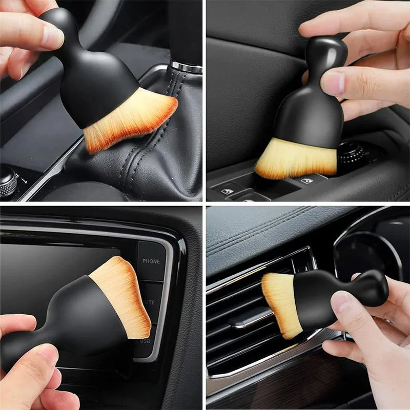 Brosse de dépoussiérage pour voitures | Nettoyage en profondeur des sièges et du tableau de bord de la voiture