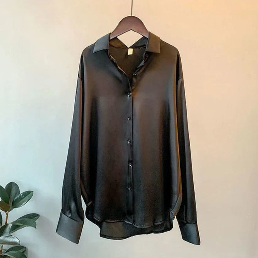 Blouse Satinée Élégante pour Femmes - Elina