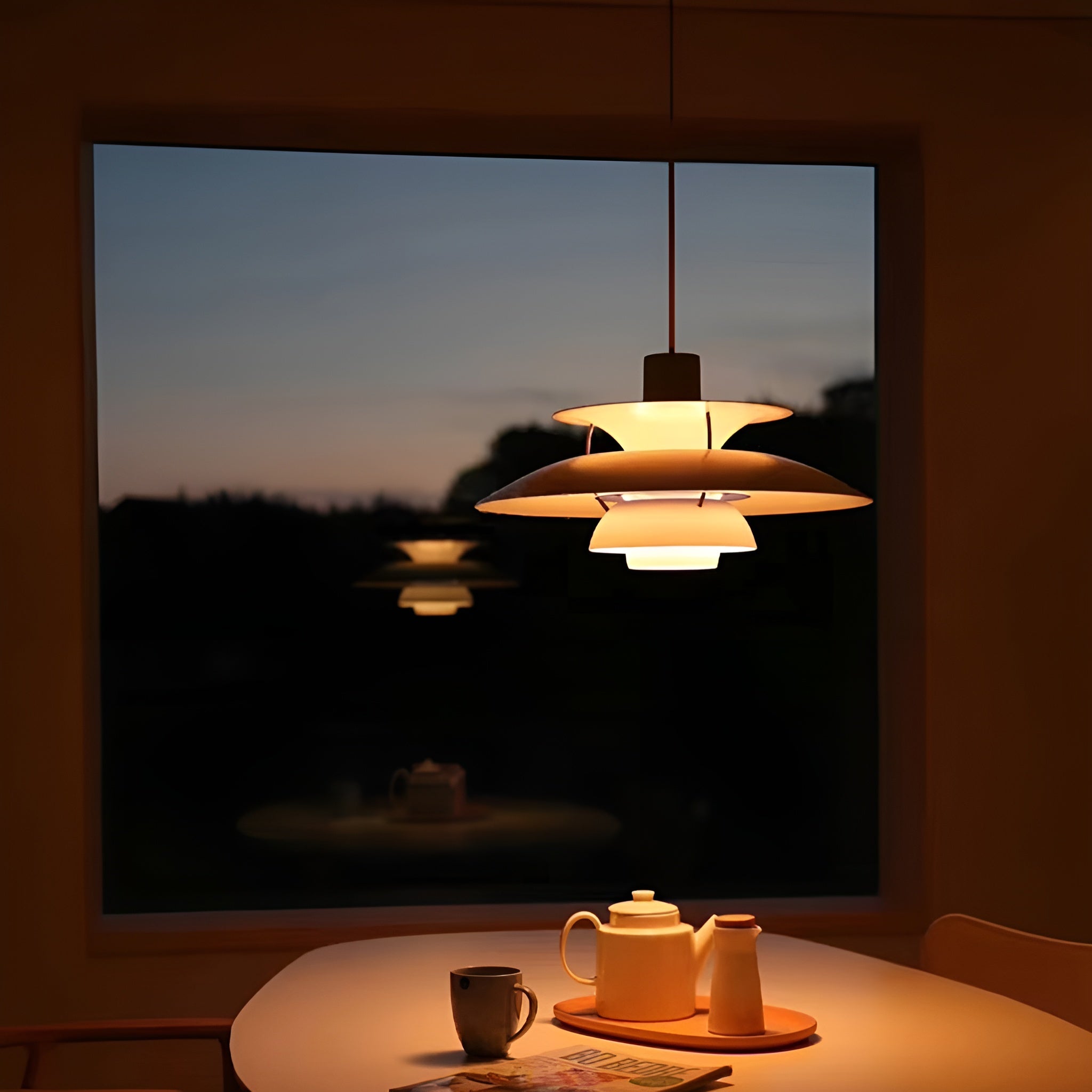 SkyGlow LED Suspension – Design Scandinave Moderne avec Fonction Dimming
