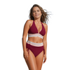 Bikini élégant, taille haute, sculptant