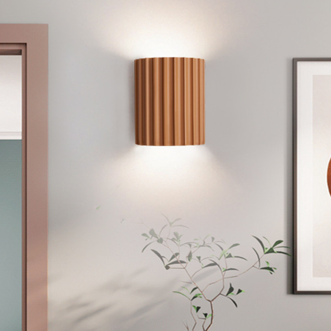 Applique Murale Ondulée Moderne – Design en Résine Élégant Haut & Bas