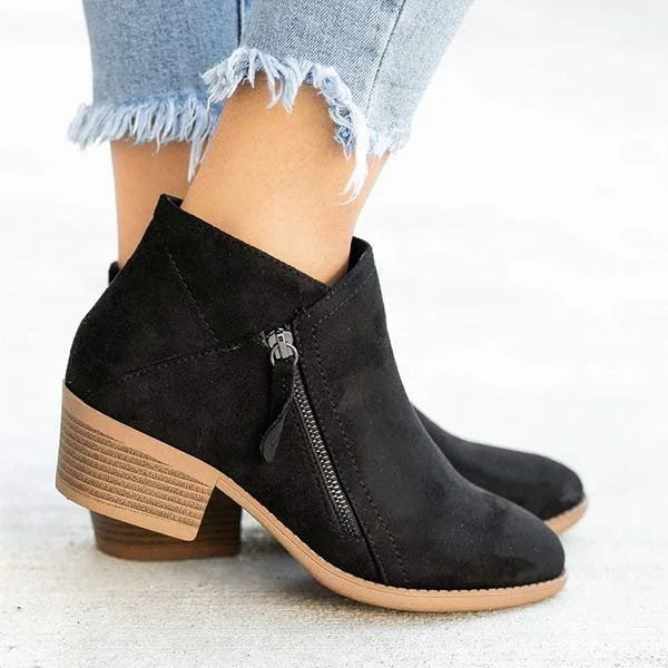 Bottines Orthopédiques en Cuir - Helena