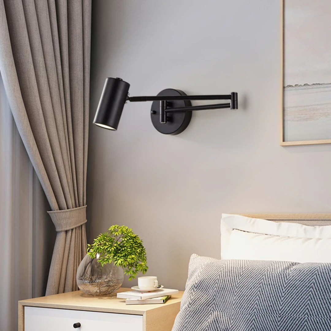 LuxeLumen Applique Murale Réglable | Éclairage mural élégant avec un style et une fonctionnalité polyvalents