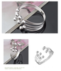 Bracelet à perles larges en argent 925