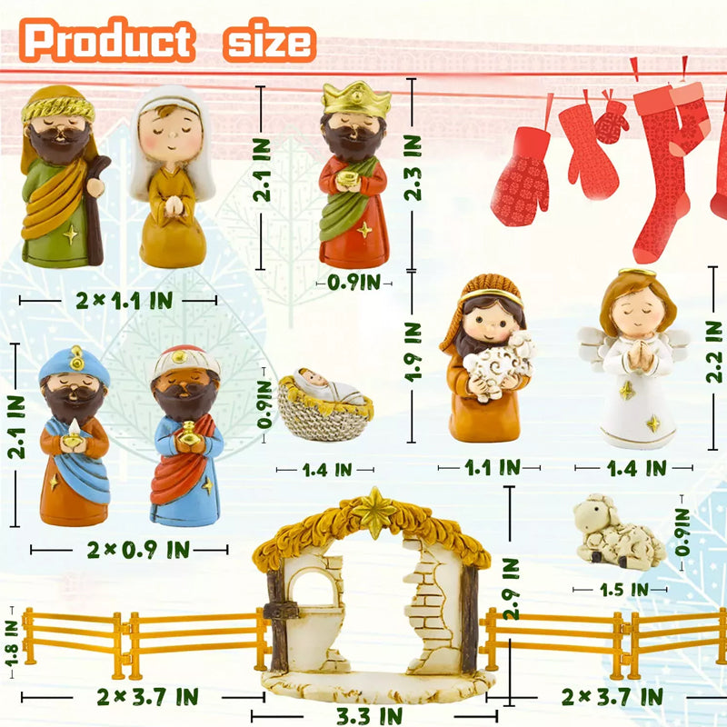 Calendrier de l'Avent Crèche - Pour une expérience de Noël magique
