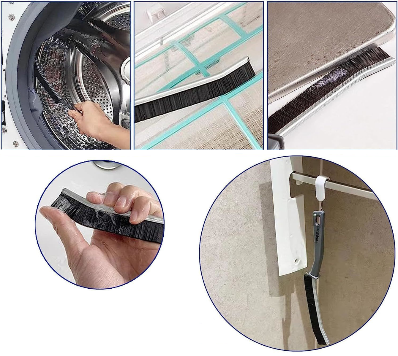 Brosse de nettoyage profonde avec poils durs – GroutMaster