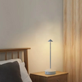 Lampe de Table LED Rechargeable en Aluminium Moderne 1-Lumière