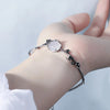 Bracelet en argent de pierre de lune