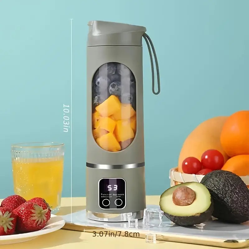 BlendLux Elite Mixeur à Jus | Fabricant de smoothies électrique portable avec recharge USB pour une fraîcheur à emporter