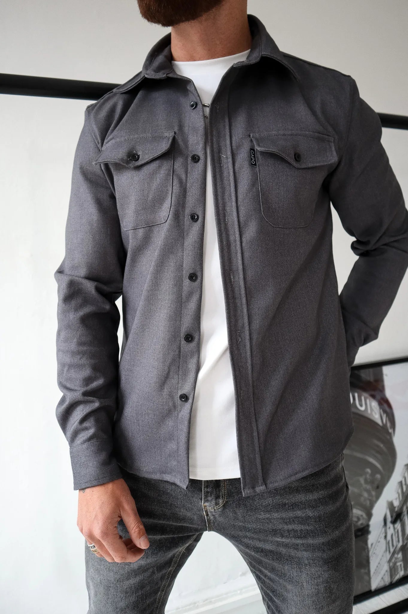 Veste Chemise Moderne pour Hommes – Elias