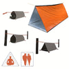 Tente d'Urgence Survivor - Tente de Secours Imperméable pour 2 Personnes