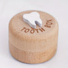 Boîte de Fée des Dents pour Enfants - Boîte à Dents en Bois en Souvenir