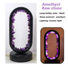 Lampe en Améthyste Fait Main - Serenith