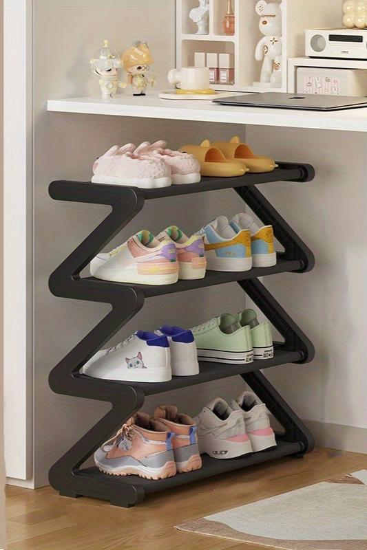ZigZag ShoeRack - Rangement à Chaussures Élégant et Gain de Place