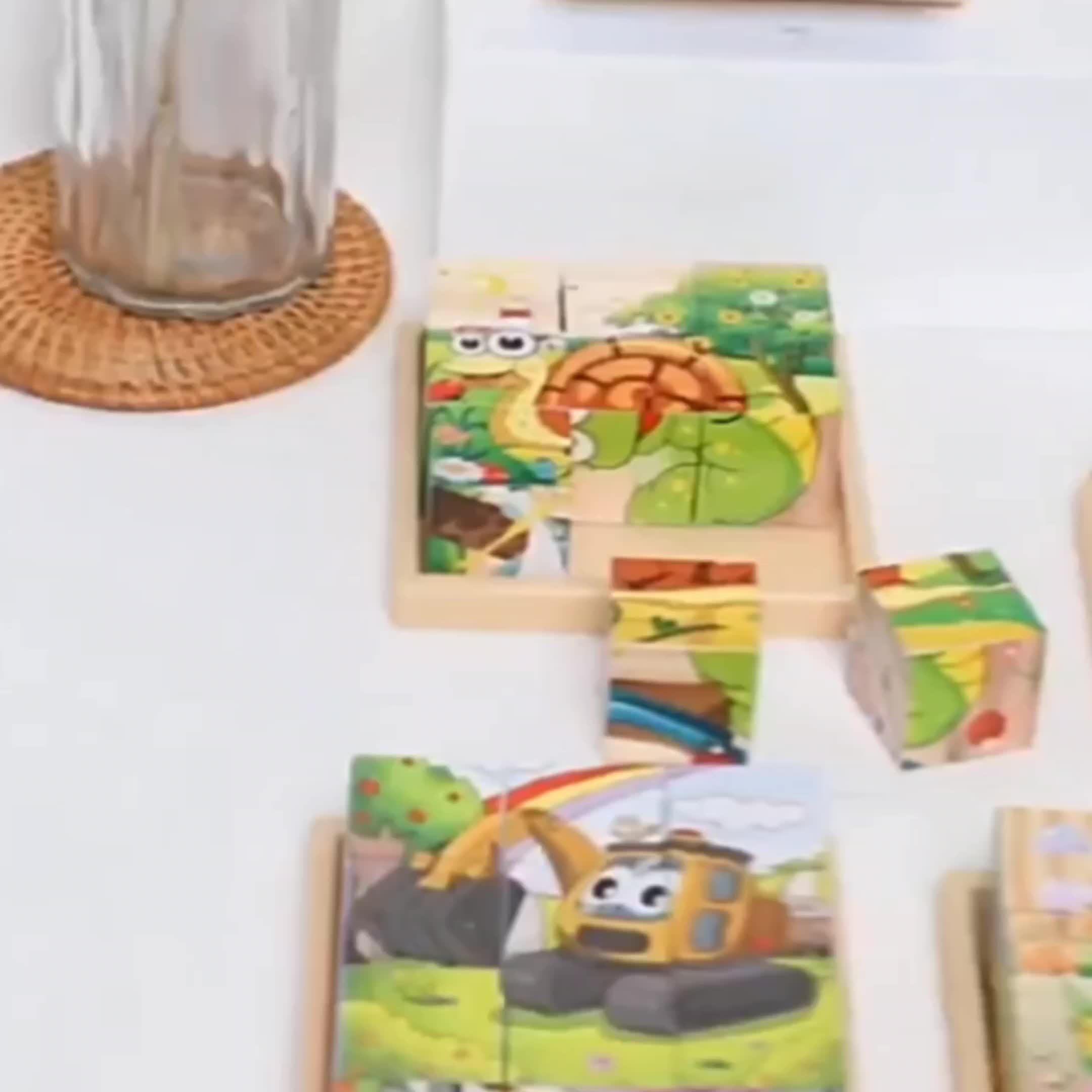 Aventure de Puzzle Coloré - Jouet Éducatif pour Enfants