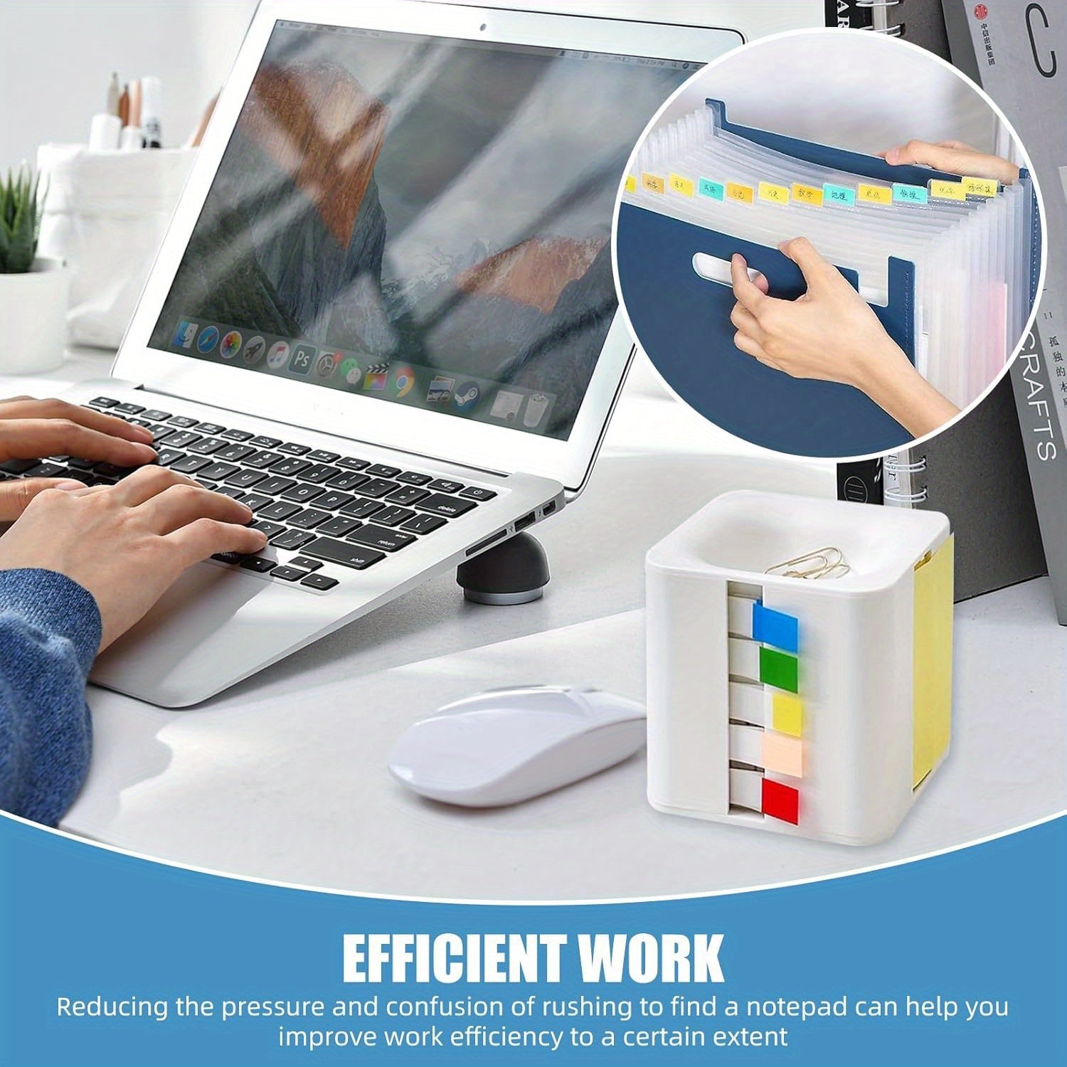 SmartCube Distributeur de Notes – Organisation Tout-en-Un pour votre Bureau