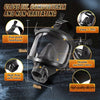 Masque à gaz tactique à pleine face - Protection ultime contre les dangers chimiques