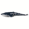 1:18 échelle RC requin baleine avec rotation à 360°, flexibilité à 180°, lumière LED éclaboussante, contrôle de croisière programmable - rechargeable par USB, idéal pour les jeunes pour jouer en été et comme cadeau d'anniversaire