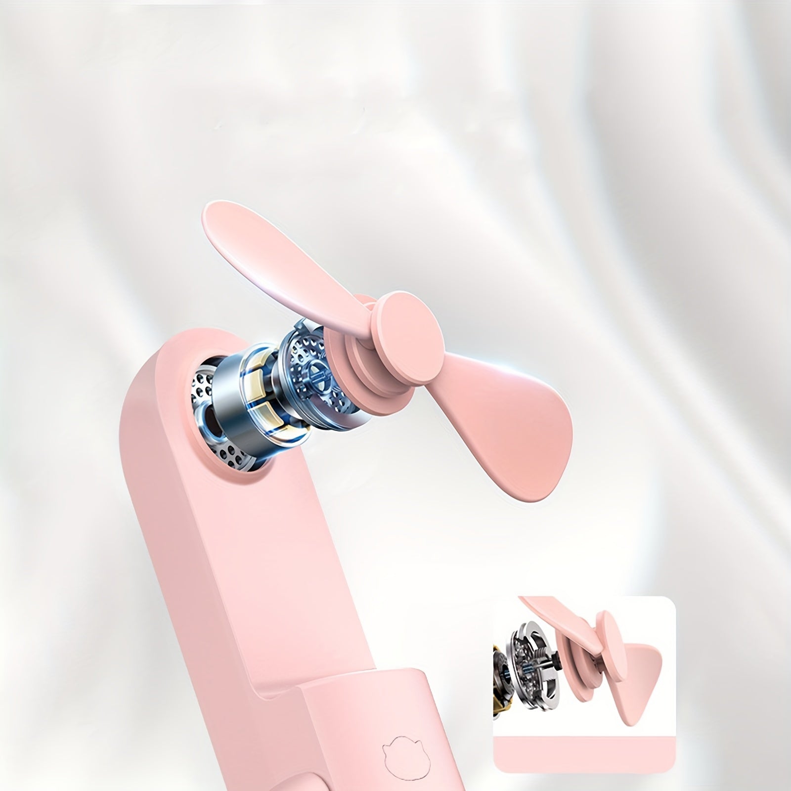 Ventilateur Portable avec Powerbank - Silencieux et Efficace pour les Déplacements