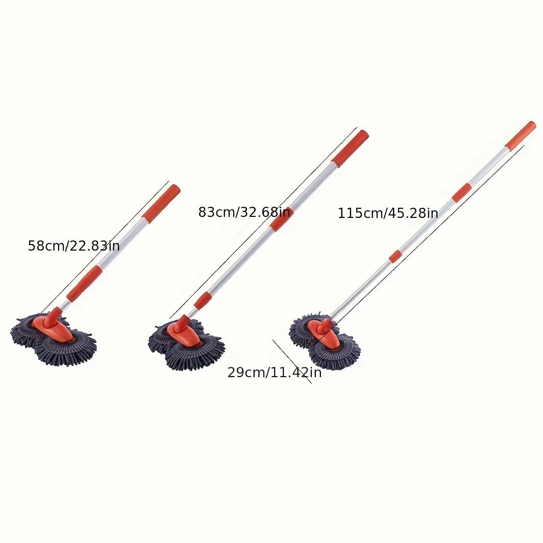 LuxeShine Brosse de Lavage de Voiture à Double Tête 360° | Nettoyage sans effort pour un fini brillant de votre véhicule