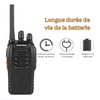Radios Portatifs Bi-Canaux EliteComm | Radios bidirectionnelles compactes avec indicateurs LED pour les aventures en plein air
