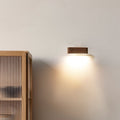 Lampe de bureau en bois massif avec chargement magnétique