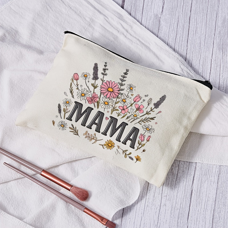 Trousse de Maquillage Fleurie – Le Cadeau Parfait pour la Fête des Mères