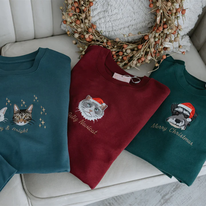 Le pull de Noël des animaux | Le pull de Noël le plus unique et le plus amusant du moment