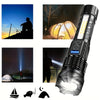 LuxeBeam Elite Lampe de Poche LED Rechargeable USB | Torche portable polyvalente pour le camping, la pêche et les aventures en plein air