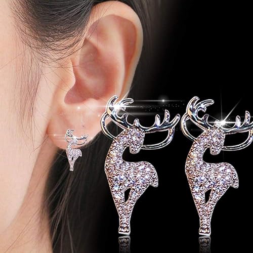 Boucles d'oreilles Renne de Noël