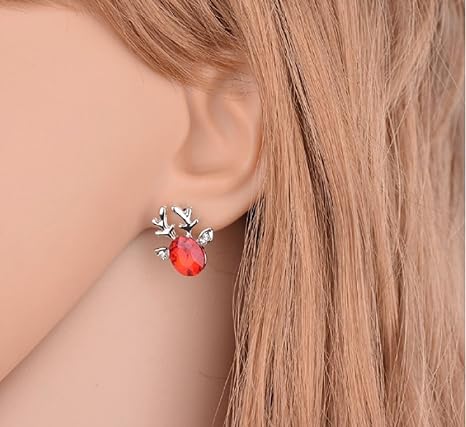 Boucles d'oreilles renne de Noël