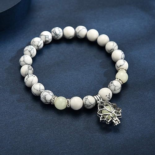 Bracelet Charme Lotus Luminescent