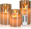 Ensemble de Bougies LED LuxeGlow | Bougies élégantes télécommandées avec minuterie d'arrêt automatique pour une ambiance sereine